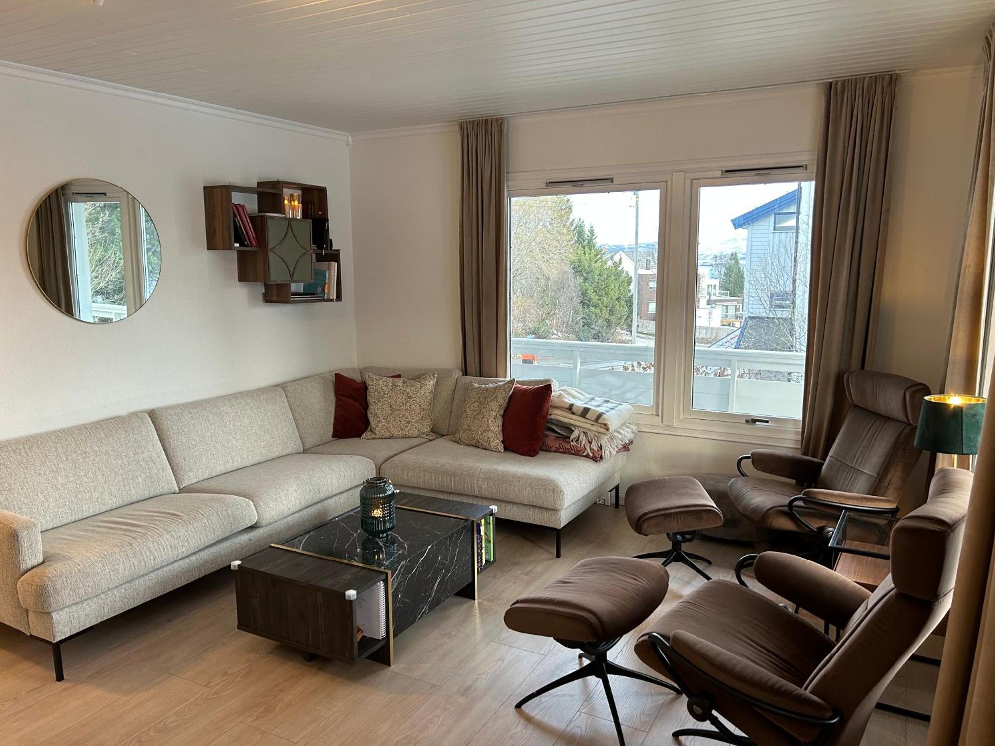Arctic 3 Room Apartment - Aurora View - Free Parking Tromsø Exteriér fotografie